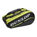 Dunlop Tennis Racketbag Srixon SX Performance (Racket bag, 3 main compartments, Thermo compartment) black/yellow 12-pack